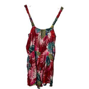 Express Tropical Floral Romper Size Small